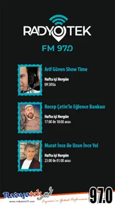 Radyo Tek android App screenshot 1